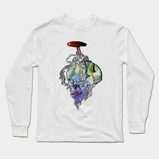 Skull of Spores Long Sleeve T-Shirt